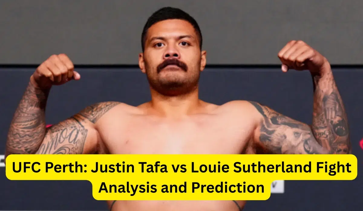 Justin Tafa vs Louie Sutherland